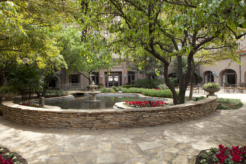 Pasadena Courtyard Film Location